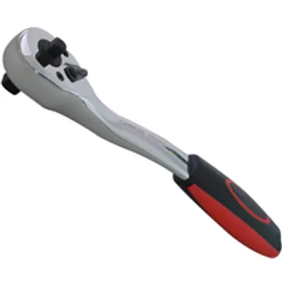 Produktbild von 2 in 1 Hebelumschaltknarre Ratsche umschaltbar 1/4 + 3/8 Antrieb Feinverzahnung
