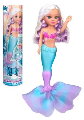 Obrázok produktu pre Nancy, bábika morská víla, ružová. Detská, ružová, univerzálna veľkosť