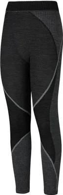 Schwarze Funktionshose für Damen von La Sportiva mit einem modernen; strukturierten Design.