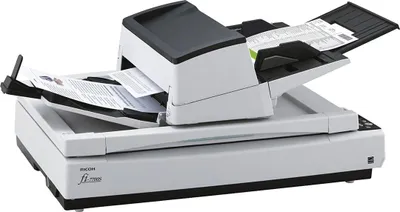 Zdjęcie produktu dla Ricoh fi-7700S, 304,8 x 5588 mm, 600 x 600 DPI, 24 bit, 8 bit, 1 bit, 75 stron/min