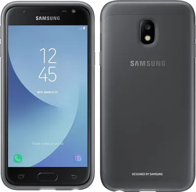 Produktbild von Samsung EF-AJ330, Cover, Samsung, J3 2017, 12,7 cm (5"), Schwarz