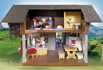 Produktbild von PLAYMOBIL Almhütte, 350 mm, 420 mm, 210 mm