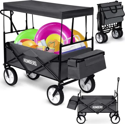 Zdjęcie produktu dla Wózek transportowy, składany 80l Humberg HM-514