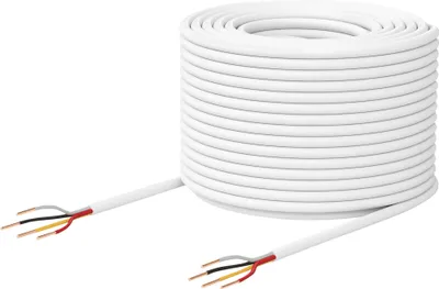 Produktbild von UniFi Türschloss-Relaiskabel, 2-paarig (weiß, 152,4 Meter (500 Fuß))