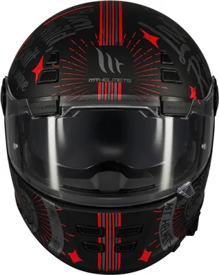 Zdjęcie produktu dla Mt Helmets Jarama Sv Art Full Face Helmet Black S Black S