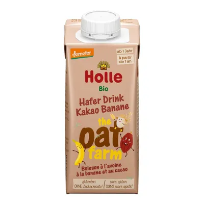 Obrázek produktu pro Holle 177701, Ovesný nápoj, 0,2 l, Banánový, 1 kusů, Gluten, Německo