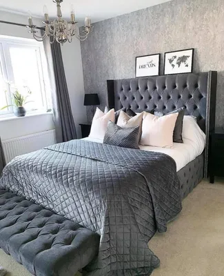 Produktbild von Stoff Bett Chesterfield Gepolsterte Textil Design Doppel Betten 140/160/180/200