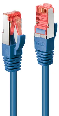 Immagine prodotto di LINDY Patchkabel Cat6 S/FTP blau 0,50m