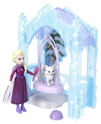 Produktbild von Disney Frozen Disney Die Eiskönigin Storytime Stackers kleine Elsa-Puppe und Eisiger Tierunterschlupf Spielset mit Fuchs- und Vogelfigur, Mini-Puppe, Weiblich, 3 Jahr(e), Junge/Mädchen, 158 mm, Mehrfarbig