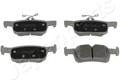 Produktbild von JAPANPARTS Bremsbeläge Satz Hinten Bremsklötze für FORD Fiesta Mk7 Schrägheck PP-0319AF