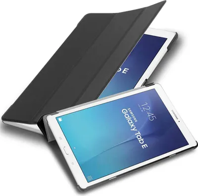 Obrázok produktu pre Cadorabo puzdro na tablet Samsung Galaxy Tab E (9,6 palca) v čiernom ochrannom kryte puzdro obal taška kryt