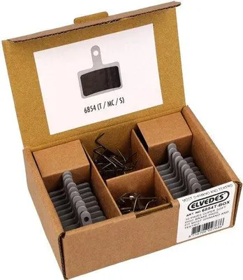 Immagine prodotto di Pastiglie per freni a disco Elvedes 6890T (10 coppie) Grigio