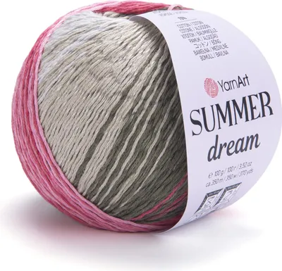 Obrázek produktu pro YarnArt Summer dream příze 100 g / 280 m - barva 4313 - pletací a háčkovací příze