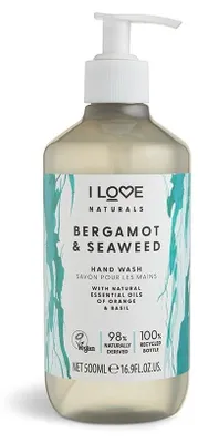 Obrázek produktu pro Hydratační tekuté mýdlo na ruce Naturals Bergamot & Seaweed (Hand Wash) 500 ml
