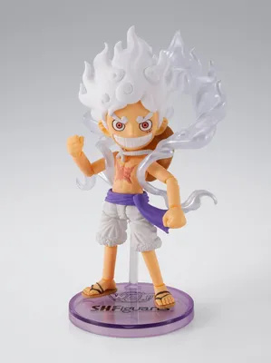 Produktbild von One Piece World Collactable Figures x S.H. Figuarts Actionfigur Monkey D. Ruffy Gear 5 8 cm