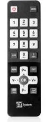 Image de TELE System 58035007 Télécommande Tuner de Touches TV