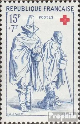 Produktbild von Briefmarken Frankreich 1957 Mi 1175 postfrisch Rotes Kreuz