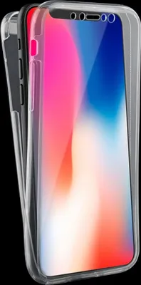 Produktbild von Crystal Case Hülle für Apple iPhone X Transparent Full Body