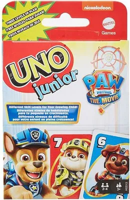 Produktbild von Mattel Games UNO Junior PAW Patrol Kartenspiel für Kinder ab 3 Jahren