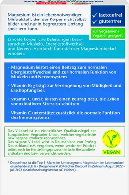 Obrázek produktu pro Double Heart Magnesium 400 Vitamin B+C+E 30ks