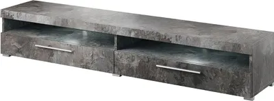 Produktbild von Meublorama HA-INDIA-24B0DE40*1C/40KG, Grau, Mitteldichte Faserplatte (MDF), 2 Tür(en), 390 mm, 2000 mm, 350 mm