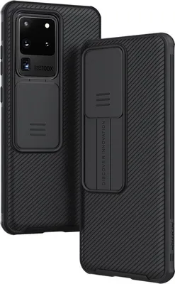 Zdjęcie produktu dla Nilkin CamShield Case Smukłe etui na telefon komórkowy z ochroną aparatu Pokrowiec na aparat kompatybilny z Samsung Galaxy M52 5G
