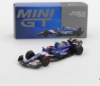 Produktbild von RED BULL RACING VCARB 01 Nr. 22 GP von Bahrain 2024 – Mini GT 1:64