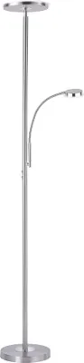 Produktbild von Leuchten Direkt LED Stehleuchte Hans stahl rund 193 x 56,3 cm dimmbar