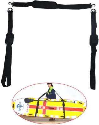 Productafbeelding van Verstelbare transportriem voor surfplanken, gemaakt van nylon, geschikt voor SUP-boards en surfplanken
