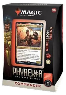 Obrázok produktu pre Magic: The Gathering Commander: Phyrexia: Rebellion Rising: All Will Be One: Rebellion Rising