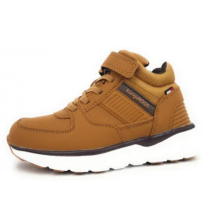 Image de KangaROOS Kids Chaussures montantes K-TS Caspo TAN/DK BROWN en 28-35