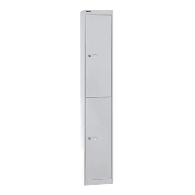 Produktbild von Bisley Garderobenschrank Office - Farbe: Lichtgrau