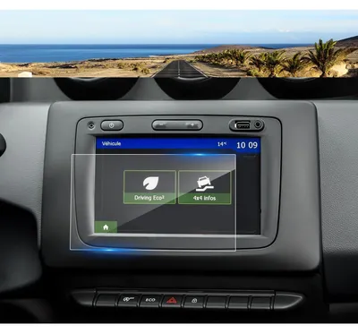 Produktbild von Solidchoice – Navigationsschutzfolie für Dacia Duster mit 9H kratfestem Glas