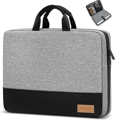 Produktbild von Laptop Hülle Tasche Laptoptasche Schutzhülle Wasserdicht mit 4-lagigem Schutz Computer Tragetasche für MacBook HP Dell Lenovo Asus Notebook für 15,6 17,3 14 13,3 12 Zoll