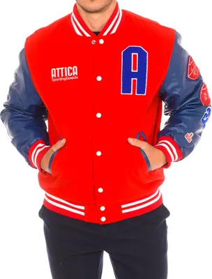 Immagine prodotto di Attica Articoli sportivi ATTICA Articoli sportivi AT-FW22-017 Giacca da baseball da uomo