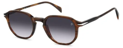 Zdjęcie produktu dla David Beckham DB 1140/S Brązowe oprawki w kolorze rogu 50/22/145 Męskie okulary przeciwsłoneczne