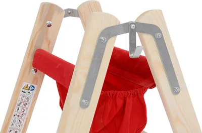 Produktbild von Hymer Ersatzteilset Gelenke für Holz-Stufenstehleiter