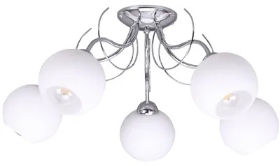 Imagen del producto de Lámpara de techo elegante para dormitorio, de cristal