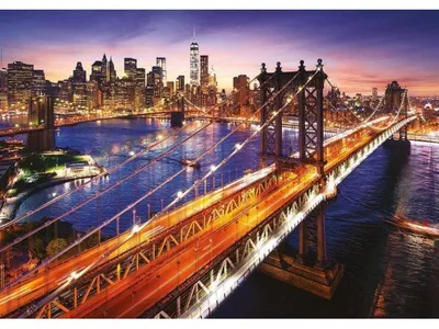 Image de Puzzle manhattan au crépuscule 3000 pièces - collection etats-unis - educa 18508