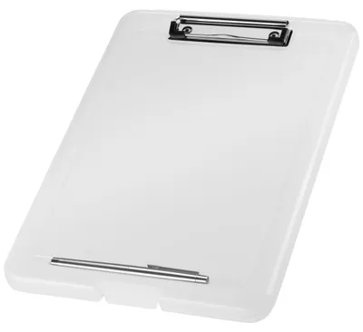 Image de maped H2532010 maped Klemmbrett the clip H2532010 DIN A4 weiß transluzent Kunststoff