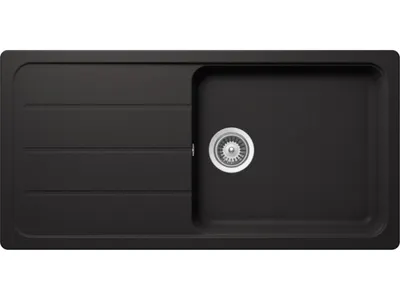 Immagine prodotto di Schock lavello da incasso Fomhaus D-100L A Nero - Lavello da appoggio