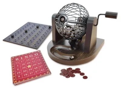 Obrázek produktu pro Dřevěné Bingo Deluxe – 90 koulí, prémiové vydání