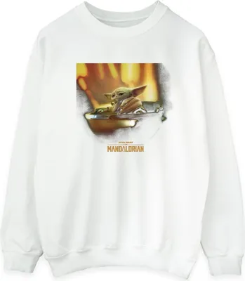 Produktbild von Star Wars - "The Mandalorian" Sweatshirt für Herren BI46696 (XXL) (Weiß)