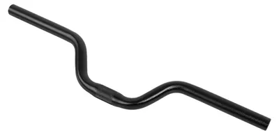 Immagine prodotto di Manubrio per bici da corsa, 80 mm, in lega di alluminio, nero, 25,4 x 520 mm, leggero (196 g), robusto e durevole
