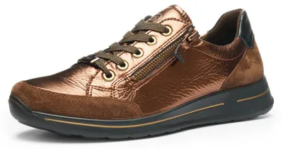 Zdjęcie produktu dla Wygodne sznurowane buty marki Ara w kolorze brązowym, rozmiar 38,5