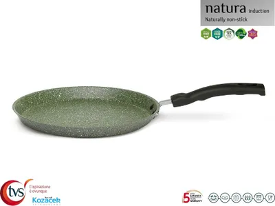 Produktbild von Pfannkuchenpfanne antihaftbeschichtet ¤25cm NATURA inkl. Induktion