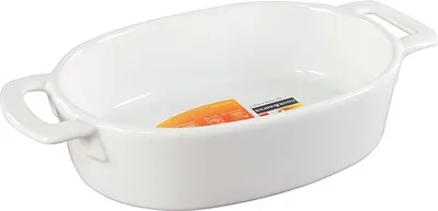 Produktbild von CreaTable Auflaufform oval 27 cm TRUE SCALE aus Steinzeug / Auflaufformen / Backofenform / Ofenform