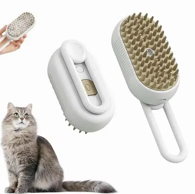 Productafbeelding van Huisdierborstel voor honden en katten met zachte borstelharen