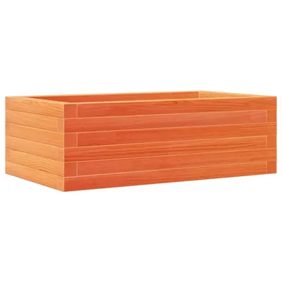 Immagine prodotto di vidaXL Fioriera marrone cera 70x40x23 cm in legno di pino massiccio
