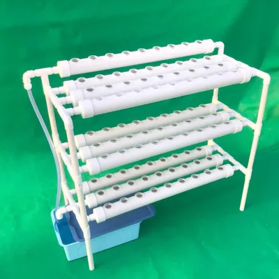 Productafbeelding van Solidchoice - Hydroponics Kweekset met 90 Plantenplaatsen